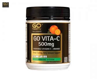 Go Healthy 高之源 维生素C咀嚼片500mg 橙子味 200粒